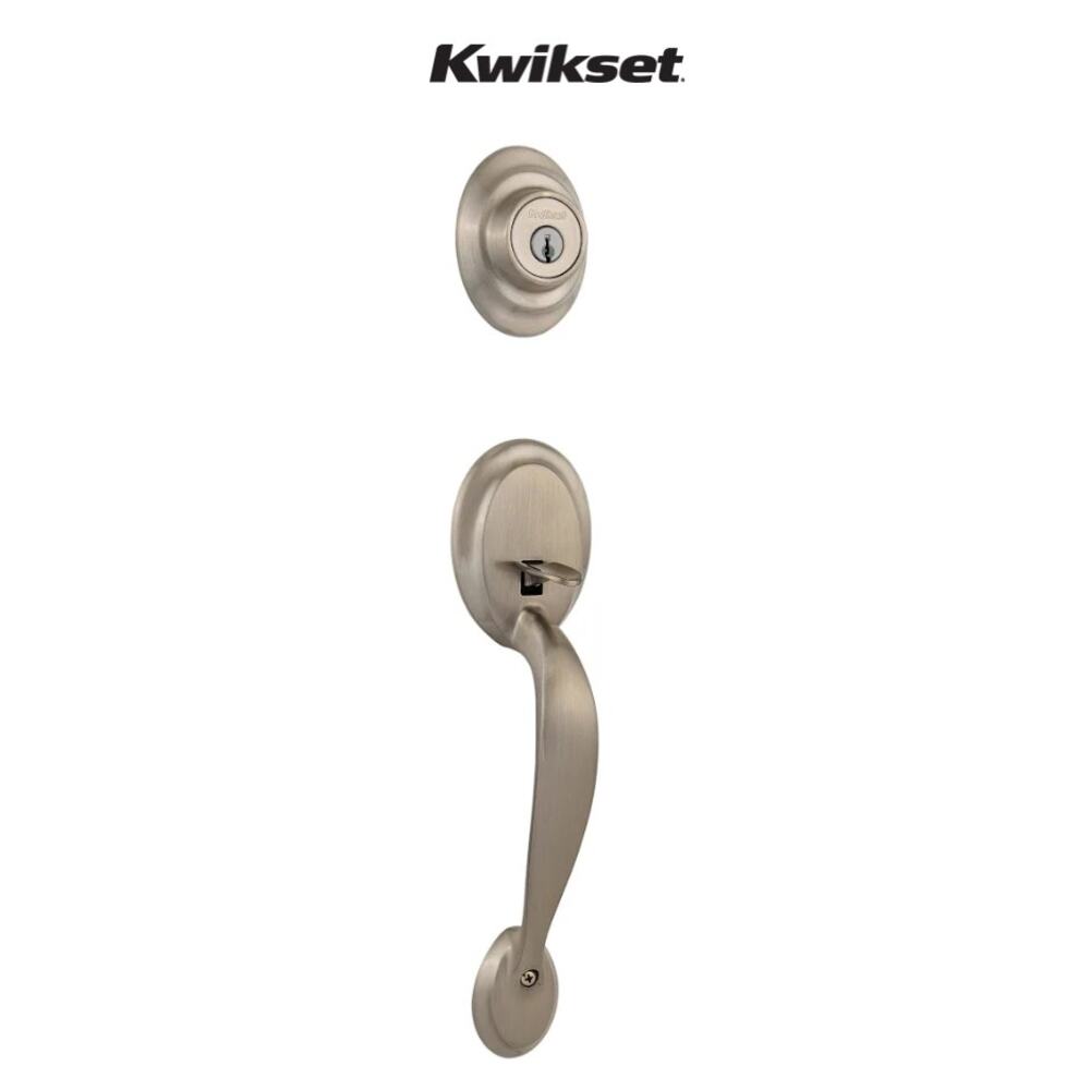 Kwikset 687DA LIP 15 SMT RCAL 5303 LESS KEY - SATIN NICKEL